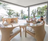 Villa Malimbu Cliff, Terrasse de détente
